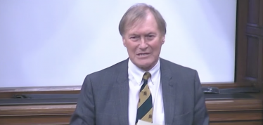 Sir David speaks at the debate relating to pet theft calling for legislation changes and harsher deterrents for criminals